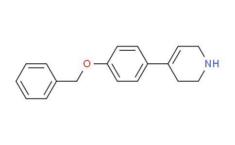 CAS No. 778642-53-8, 4-[4-(Benzyloxy)phenyl]-1,2,3,6-tetrahydropyridine