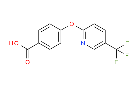 CAS No. 773108-67-1, 4-{[5-(Trifluoromethyl)pyridin-2-yl]oxy}benzoic acid