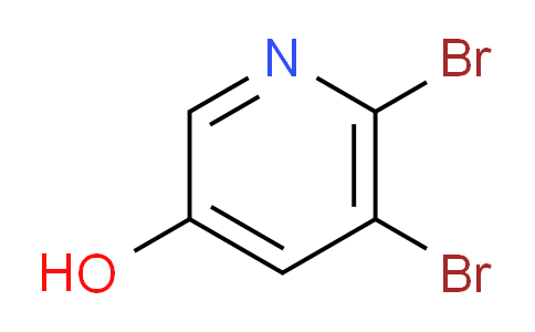 CAS No. 1379368-82-7, 5,6-Dibromopyridin-3-ol
