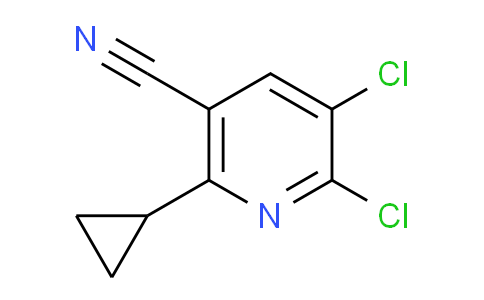 CAS No. 1779123-29-3, 5,6-Dichloro-2-cyclopropylnicotinonitrile