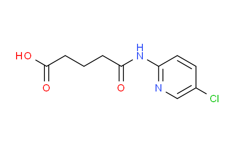 CAS No. 4121-54-4, 5-((5-Chloropyridin-2-yl)amino)-5-oxopentanoic acid