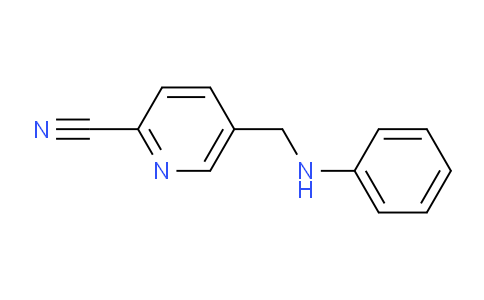 CAS No. 1416439-39-8, 5-((Phenylamino)methyl)picolinonitrile