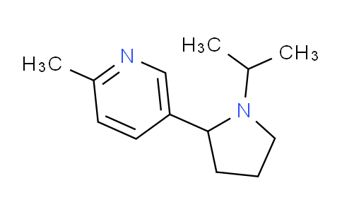 CAS No. 1352533-79-9, 5-(1-Isopropylpyrrolidin-2-yl)-2-methylpyridine