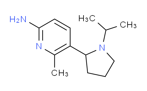 CAS No. 1352537-38-2, 5-(1-Isopropylpyrrolidin-2-yl)-6-methylpyridin-2-amine