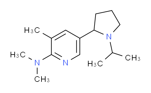 CAS No. 1352497-91-6, 5-(1-Isopropylpyrrolidin-2-yl)-N,N,3-trimethylpyridin-2-amine