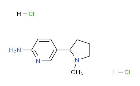 CAS No. 104395-87-1, 5-(1-Methylpyrrolidin-2-yl)pyridin-2-amine dihydrochloride