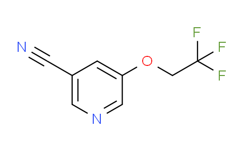 CAS No. 1211581-84-8, 5-(2,2,2-Trifluoroethoxy)nicotinonitrile