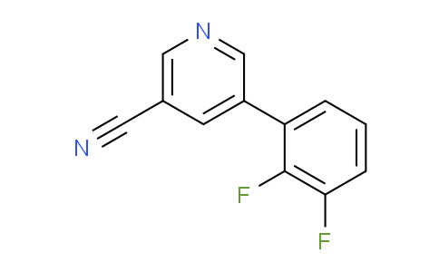 CAS No. 1261732-07-3, 5-(2,3-Difluorophenyl)nicotinonitrile