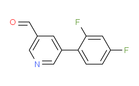 CAS No. 887973-79-7, 5-(2,4-Difluorophenyl)nicotinaldehyde