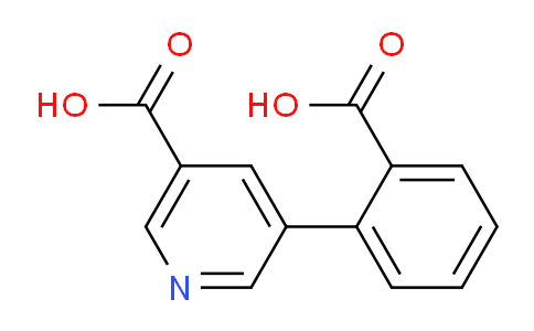 CAS No. 1263377-28-1, 5-(2-Carboxyphenyl)nicotinic acid
