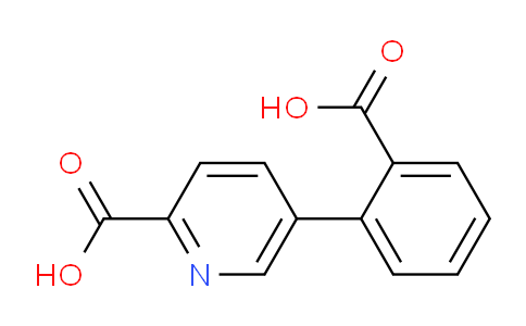 CAS No. 1242339-50-9, 5-(2-Carboxyphenyl)picolinic acid