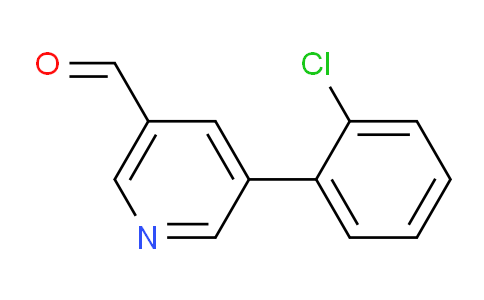 CAS No. 855301-00-7, 5-(2-Chlorophenyl)nicotinaldehyde