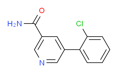 CAS No. 1356110-63-8, 5-(2-Chlorophenyl)nicotinamide