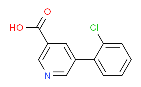 CAS No. 893735-02-9, 5-(2-Chlorophenyl)nicotinic acid