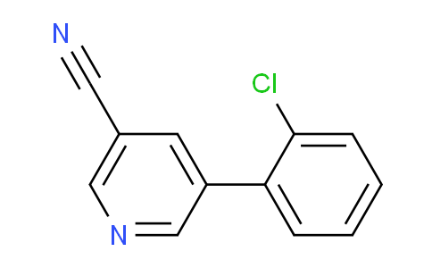 CAS No. 1267467-92-4, 5-(2-Chlorophenyl)nicotinonitrile