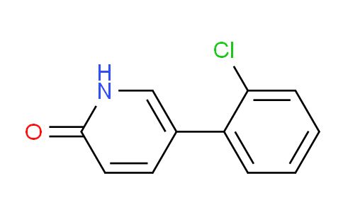 CAS No. 76053-47-9, 5-(2-Chlorophenyl)pyridin-2(1H)-one