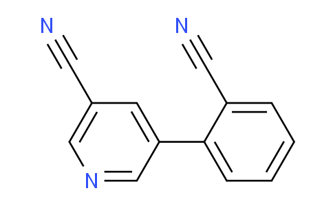 CAS No. 1346691-52-8, 5-(2-Cyanophenyl)nicotinonitrile