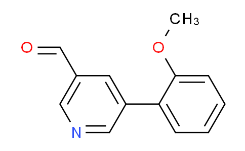 CAS No. 887973-58-2, 5-(2-Methoxyphenyl)nicotinaldehyde