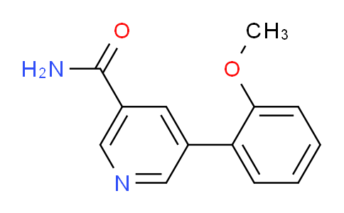 CAS No. 1356110-76-3, 5-(2-Methoxyphenyl)nicotinamide
