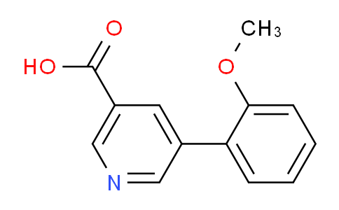 CAS No. 893732-61-1, 5-(2-Methoxyphenyl)nicotinic acid