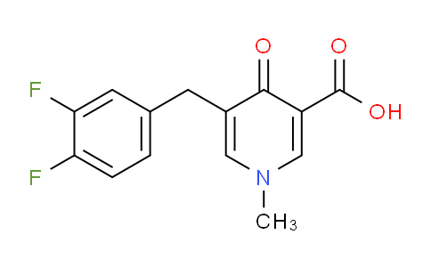 CAS No. 1956328-38-3, 5-(3,4-Difluorobenzyl)-1-methyl-4-oxo-1,4-dihydropyridine-3-carboxylic acid