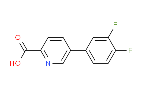 CAS No. 1225477-53-1, 5-(3,4-Difluorophenyl)-picolinic acid