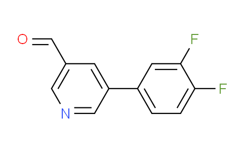 CAS No. 1346691-73-3, 5-(3,4-Difluorophenyl)nicotinaldehyde