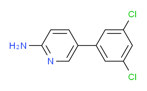 CAS No. 1226595-66-9, 5-(3,5-Dichlorophenyl)pyridin-2-amine