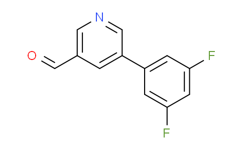 CAS No. 1346691-79-9, 5-(3,5-Difluorophenyl)nicotinaldehyde