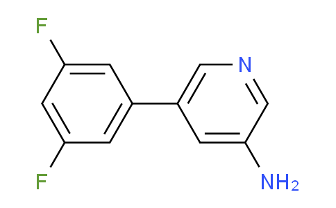CAS No. 1225914-83-9, 5-(3,5-Difluorophenyl)pyridin-3-amine