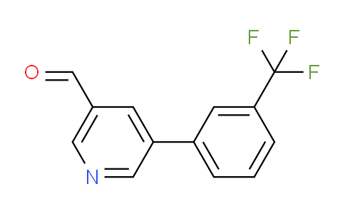 CAS No. 887973-63-9, 5-(3-(Trifluoromethyl)phenyl)nicotinaldehyde