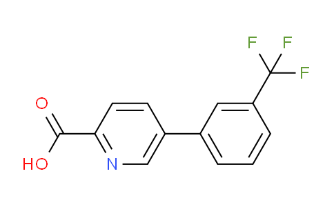 CAS No. 87789-84-2, 5-(3-(Trifluoromethyl)phenyl)picolinic acid