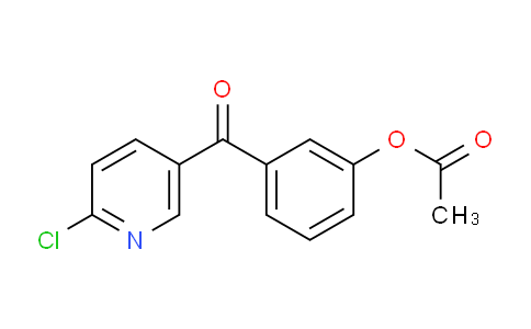898786-47-5 | 5-(3-Acetoxybenzoyl)-2-chloropyridine