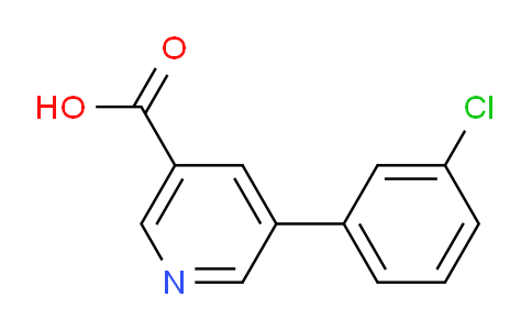CAS No. 375853-95-5, 5-(3-Chlorophenyl)nicotinic acid
