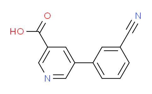 CAS No. 893740-73-3, 5-(3-Cyanophenyl)nicotinic acid