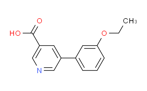 CAS No. 1048273-45-5, 5-(3-Ethoxyphenyl)nicotinic acid