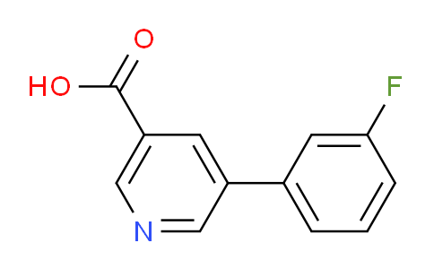 CAS No. 181705-88-4, 5-(3-Fluorophenyl)nicotinic acid