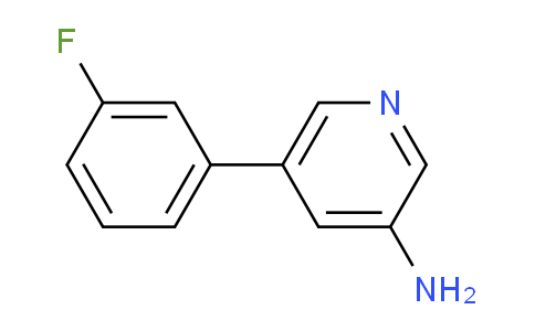 CAS No. 1214384-10-7, 5-(3-Fluorophenyl)pyridin-3-amine