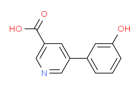 CAS No. 1181452-05-0, 5-(3-Hydroxyphenyl)nicotinic acid