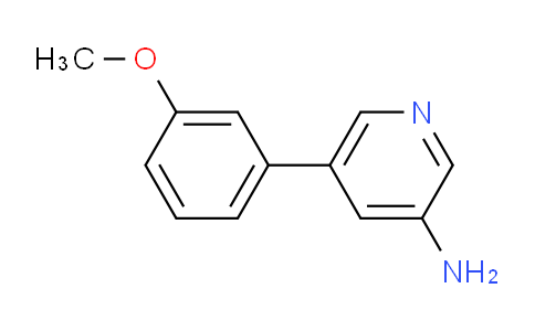 CAS No. 1225523-08-9, 5-(3-Methoxyphenyl)pyridin-3-amine