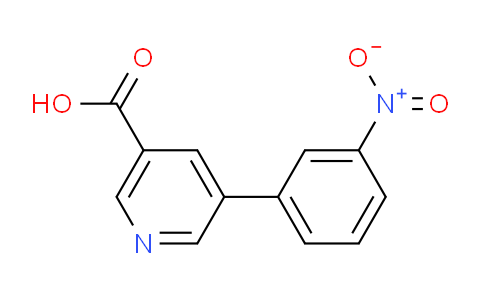 CAS No. 898907-67-0, 5-(3-Nitrophenyl)nicotinic acid