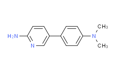 CAS No. 503536-77-4, 5-(4-(Dimethylamino)phenyl)pyridin-2-amine