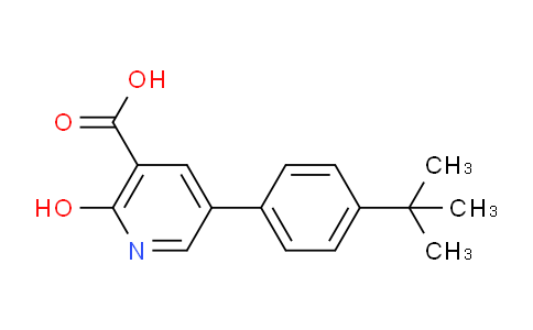 CAS No. 1261904-88-4, 5-(4-(tert-Butyl)phenyl)-2-hydroxynicotinic acid
