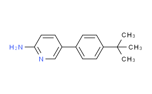 CAS No. 893738-38-0, 5-(4-(tert-Butyl)phenyl)pyridin-2-amine