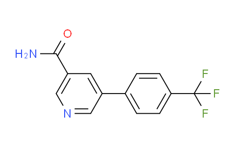 CAS No. 501667-59-0, 5-(4-(Trifluoromethyl)phenyl)nicotinamide