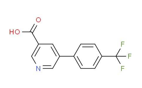 CAS No. 885959-44-4, 5-(4-(Trifluoromethyl)phenyl)nicotinic acid