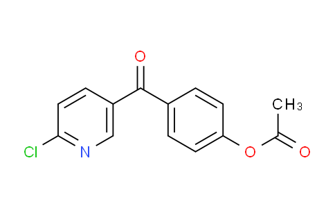CAS No. 898786-50-0, 5-(4-Acetoxybenzoyl)-2-chloropyridine