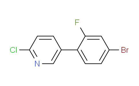 CAS No. 1187163-49-0, 5-(4-Bromo-2-fluorophenyl)-2-chloropyridine
