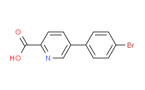 CAS No. 945836-05-5, 5-(4-Bromophenyl)picolinic acid