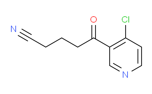 CAS No. 890100-86-4, 5-(4-Chloro-3-pyridyl)-5-oxovaleronitrile